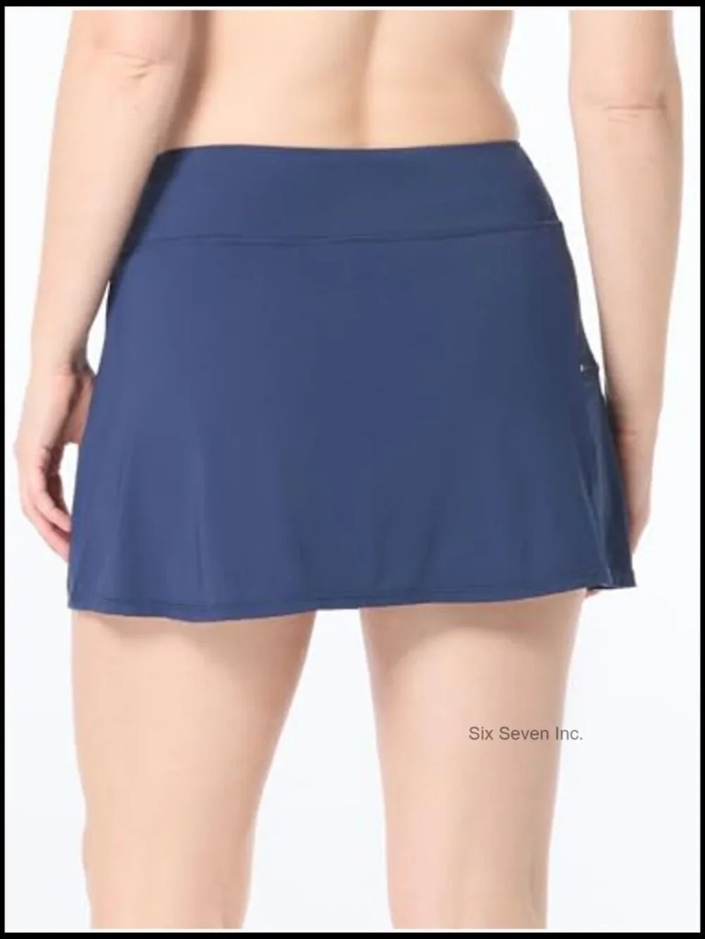 Multi-Sport Swim Skort with UPF50, Zippered Pocket, 4-Way Stretch